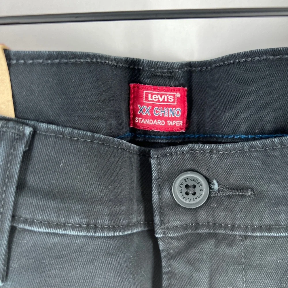 Levi's Men's XX Chino Standard Taper‎ Fit Stretch Pants Navy NWT Size 44